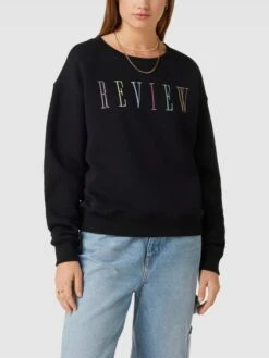 REVIEW Sweatshirt Mit Logo-Stitching Modell 'EMBRO' - Schwarz -Peek Cloppenburg Geschaft 61b4cd25a59k8g9o6t0j4ghj99346jqh61b4mdq998r4kc276t84ohak6pa4qda365548cif890kah1h68o6aob6ccr3gd1j71i3cp1k6li66o9g60rjcchg65i64opo6krj2p0