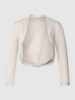 Jake*s Cocktail Bolero Mit Strukturmuster - Metallic Rosa