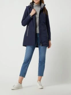 Wellensteyn Jacke Mit Label-Detail Modell 'STOCKHOLM' - Dunkelblau