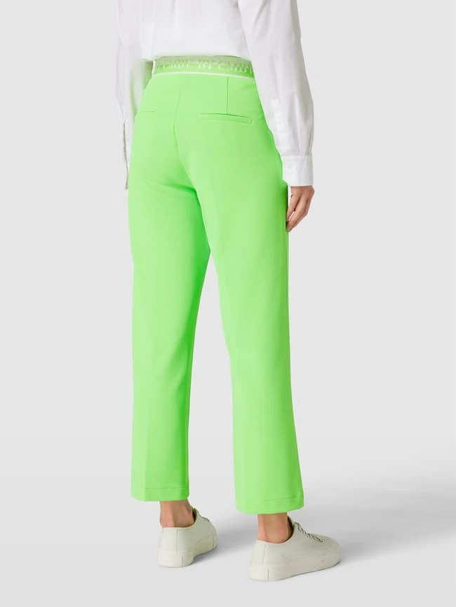Cambio Stoffhose Mit Logo-Bund Modell 'Cameron' - Hellgrün 6 Cambio Stoffhose Mit Logo-Bund Modell 'Cameron' - Hellgrün – Bild 5