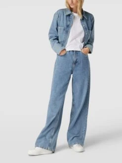 Ana Johnson X P&C Jeansjacke Aus Baumwolle Mit Brusttaschen - Ana Johnson X P&C - Jeans