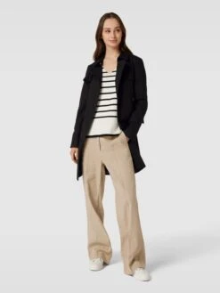 HUGO Mantel Mit Seitlichen Eingrifftaschen Modell 'Makaras' - Schwarz