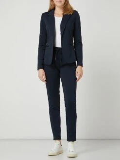 ICHI Schlupfhose Mit Stretch-Anteil Modell 'Kate' - Marineblau