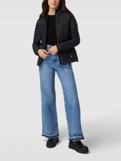 Frieda & Freddies Steppjacke Mit Label-Details - Schwarz