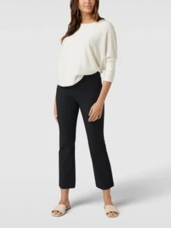 SEDUCTIVE Stoffhose Mit Seitenschlitzen Modell 'CINDY' - Schwarz