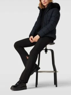 Wellensteyn Funktionsjacke Mit Abnehmbarer Kapuze Modell 'Belvitesse Short' - Marineblau