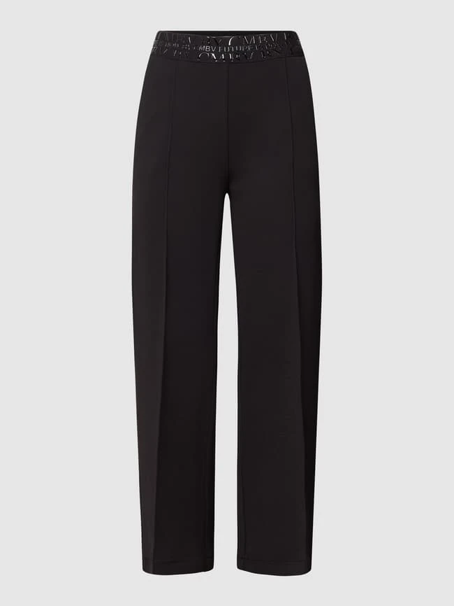 Cambio Stoffhose Mit Logo-Bund Modell 'Cameron' - Schwarz 4 Cambio Stoffhose Mit Logo-Bund Modell 'Cameron' - Schwarz – Bild 2