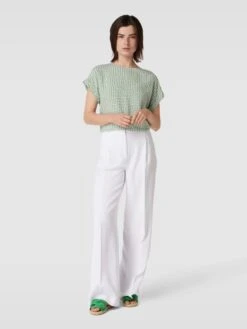 Montego Blusenshirt Mit Allover-Muster - Gras Grün