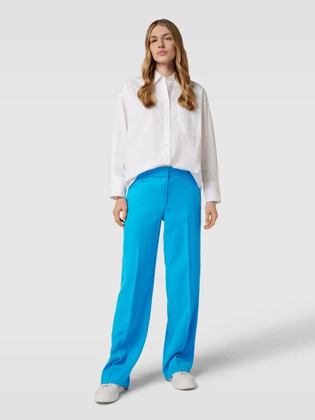 Jake*s Collection Anzughose Mit Haken- Und Reißverschluss - Blau 3 Jake*s Collection Anzughose Mit Haken- Und Reißverschluss - Blau