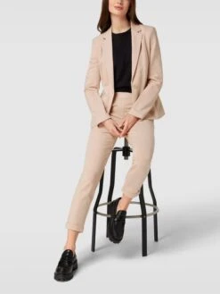 Christian Berg Woman Selection Blazer Mit Knopfverschluss - Sand