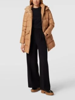 BOSS Daunenmantel Mit Gürtel Modell 'Patantan' - Camel