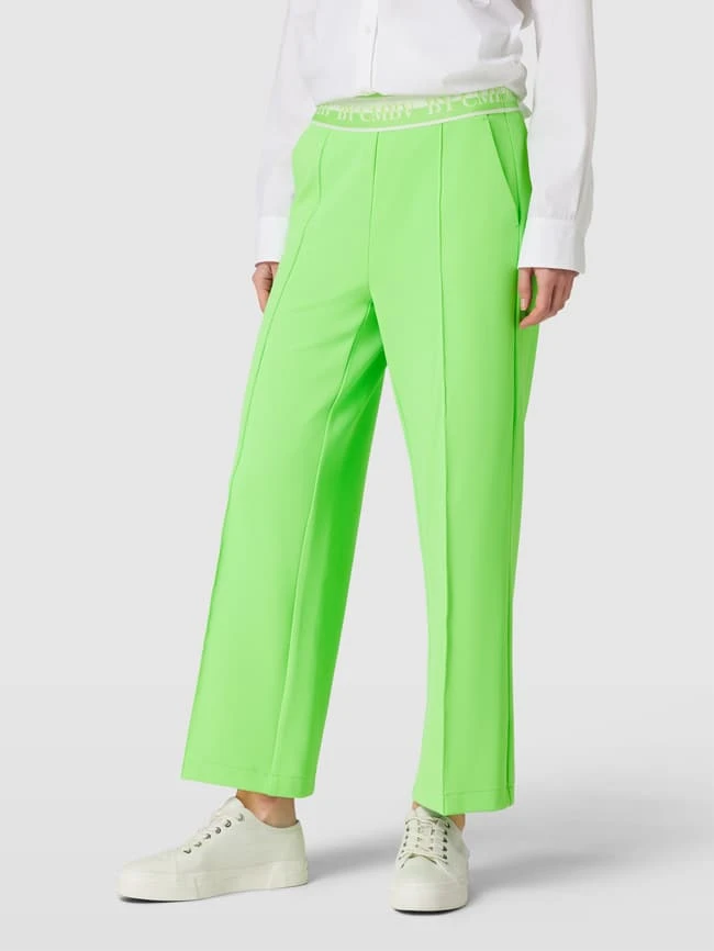 Cambio Stoffhose Mit Logo-Bund Modell 'Cameron' - Hellgrün 5 Cambio Stoffhose Mit Logo-Bund Modell 'Cameron' - Hellgrün – Bild 4