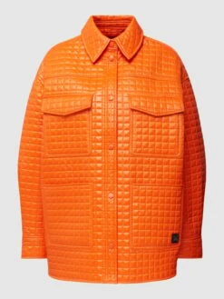 HUGO Jacke Mit Label-Applikation Modell 'Fassy' - Orange