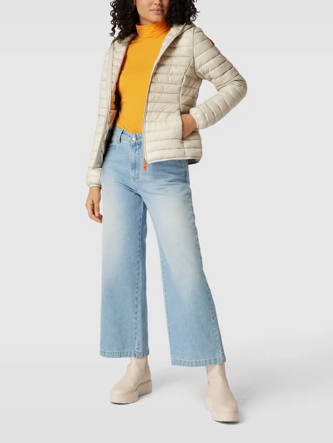 SAVE THE DUCK Steppjacke Mit Label-Detail Modell 'DIZY' - Beige 3 SAVE THE DUCK Steppjacke Mit Label-Detail Modell 'DIZY' - Beige