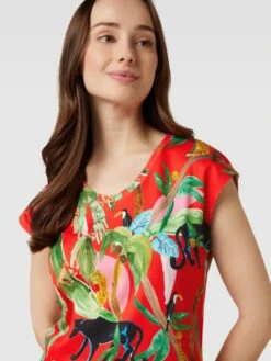 Marc Cain T-Shirt Mit Allover-Muster - Rot -Peek Cloppenburg Geschaft 9palcgqb6sr48hhj88r48kpg95al8chk8p64oiq6854k8gqe88p5ccq4agqkmj1o9l4kkh1ga14l8d2g9p3j8p9g6lgm4p1j61j34phk71gjeob474q34db2copjad3364o36o8