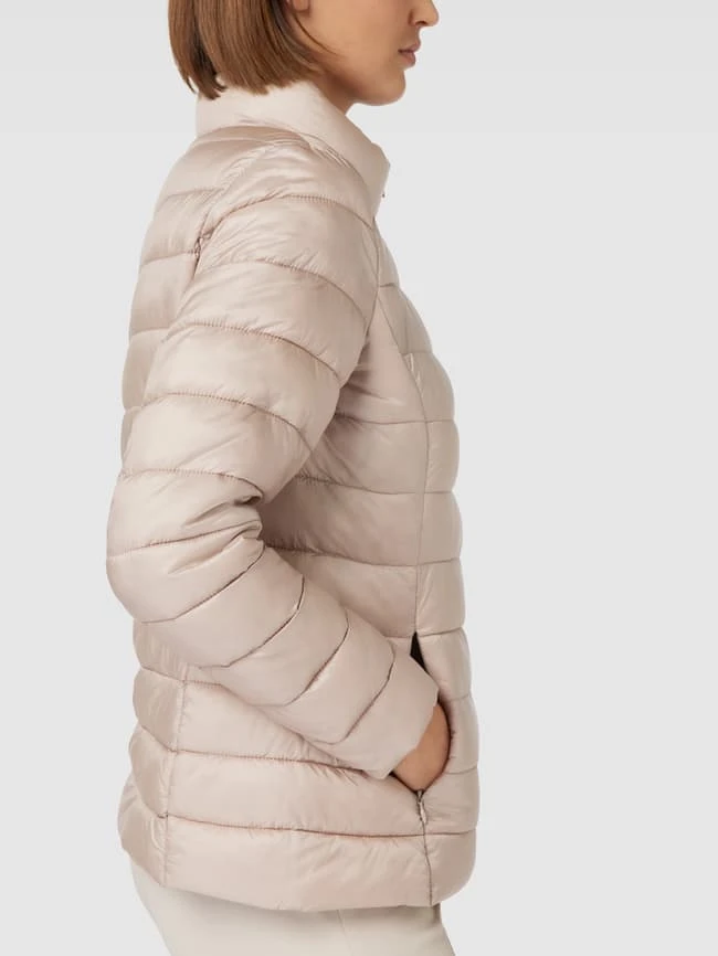 Montego Steppjacke Mit Stehkragen - Stein 5 Montego Steppjacke Mit Stehkragen - Stein – Bild 3