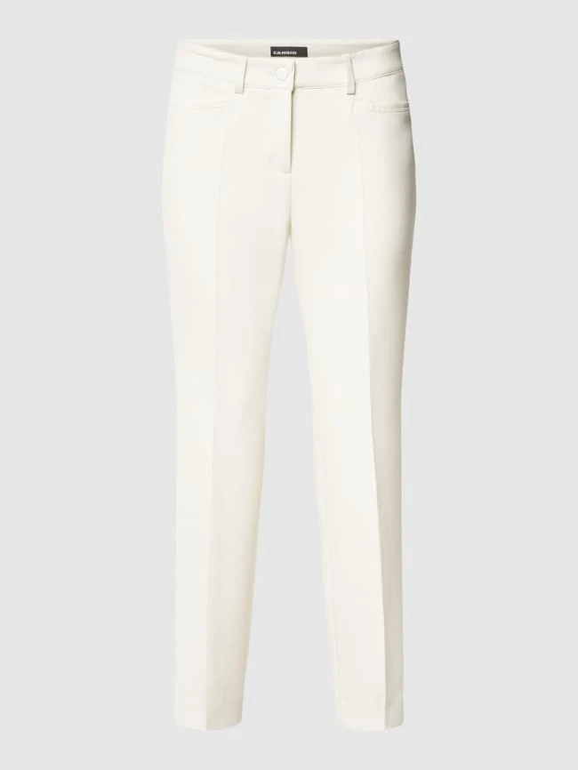Cambio Stoffhose Mit Bundfalten Modell 'Renira' - Offwhite 4 Cambio Stoffhose Mit Bundfalten Modell 'Renira' - Offwhite – Bild 2