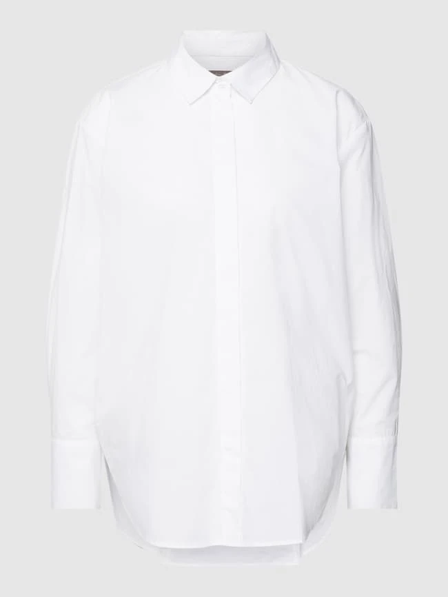 Christian Berg Woman Oversized Hemdbluse Aus Baumwolle - Weiß 4 Christian Berg Woman Oversized Hemdbluse Aus Baumwolle - Weiß – Bild 2