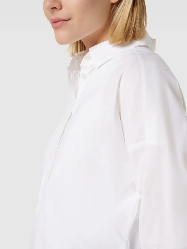 Christian Berg Woman Oversized Hemdbluse Aus Baumwolle - Weiß 5 Christian Berg Woman Oversized Hemdbluse Aus Baumwolle - Weiß – Bild 3