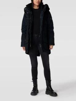 Wellensteyn Funktionsjacke Mit Label-Patch Modell 'Schneezauber' - Marineblau